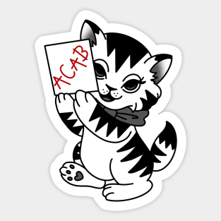 ACAB Kitty Sticker